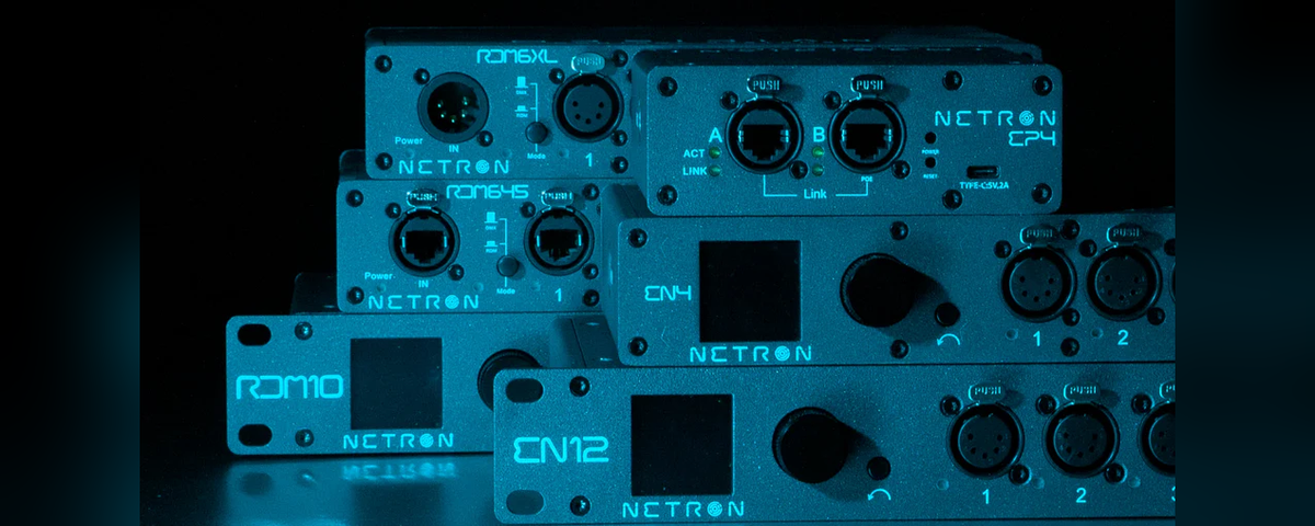 Obsidian NETRON EtherDMX lighting nodes