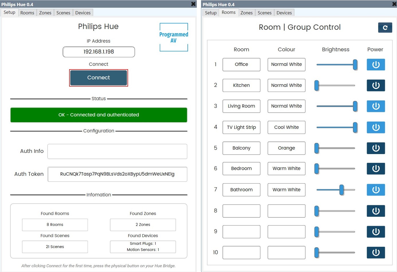 Plugin interface
